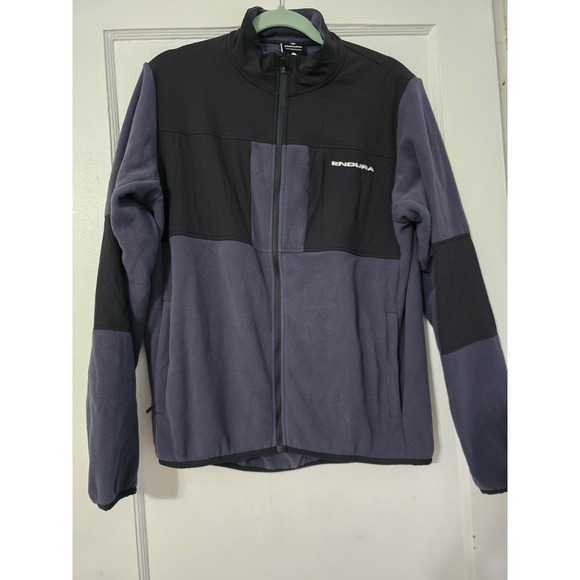 Endura Cycling Jacket SingleTrack Softshell II - Gray/black Men's Medium Hooded - Picture 1 of 6
